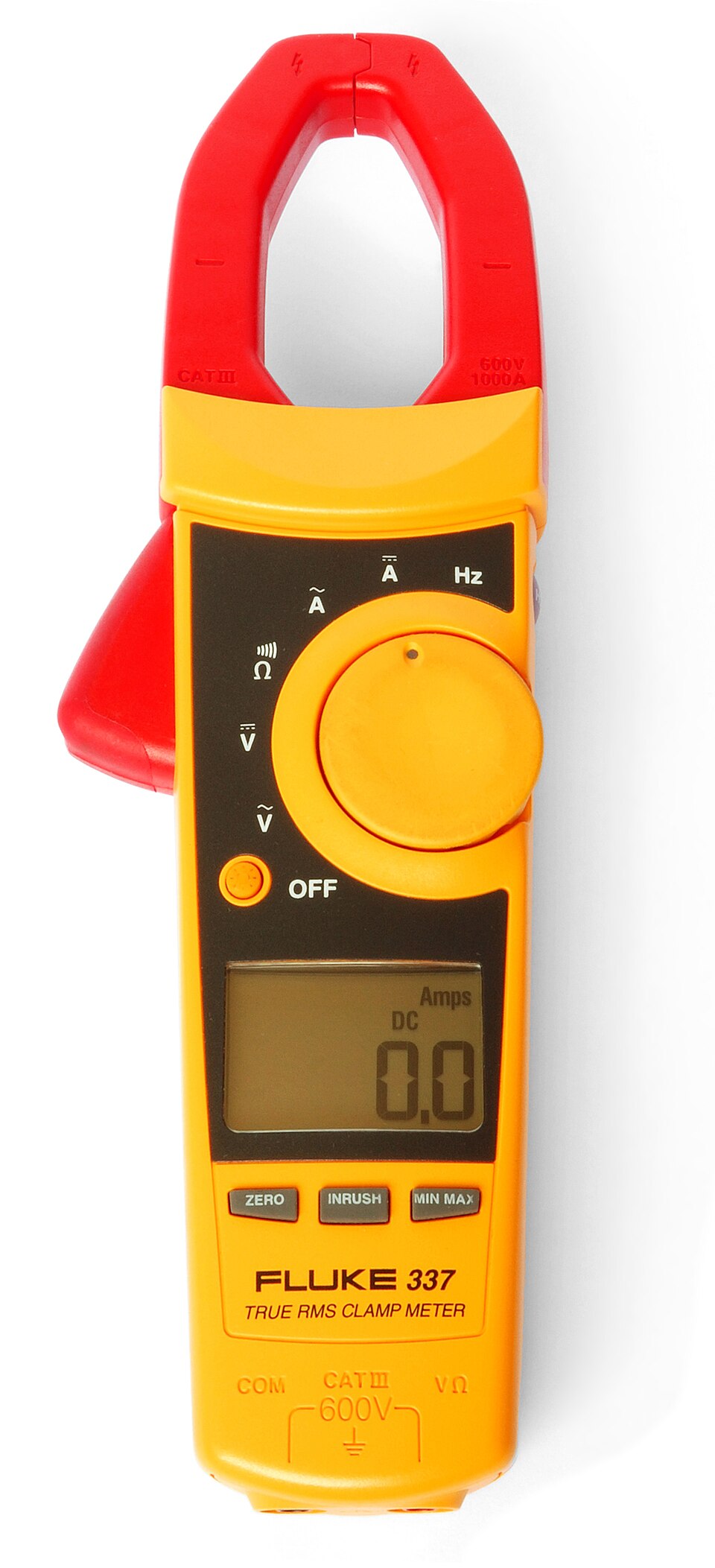 Fluke 337 AC/DC clamp meter, 0–999.9 A.