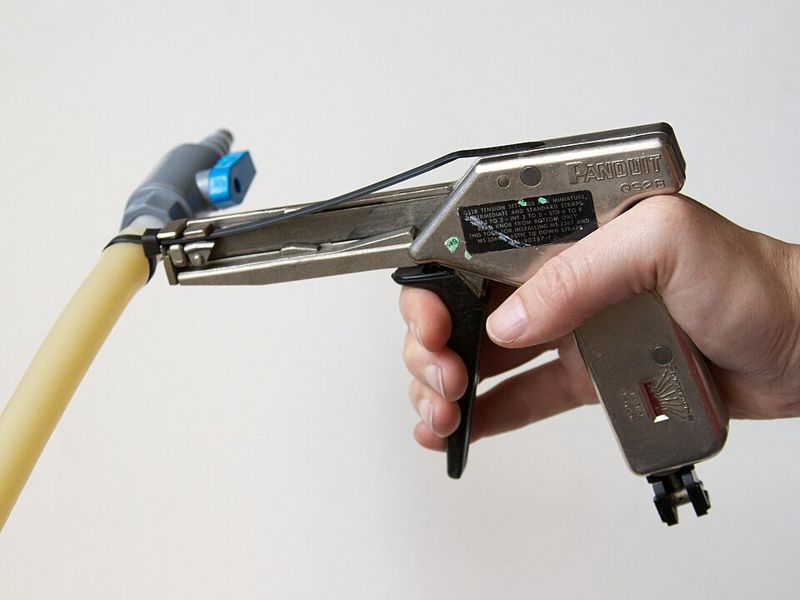 Pistol de coliere în mână